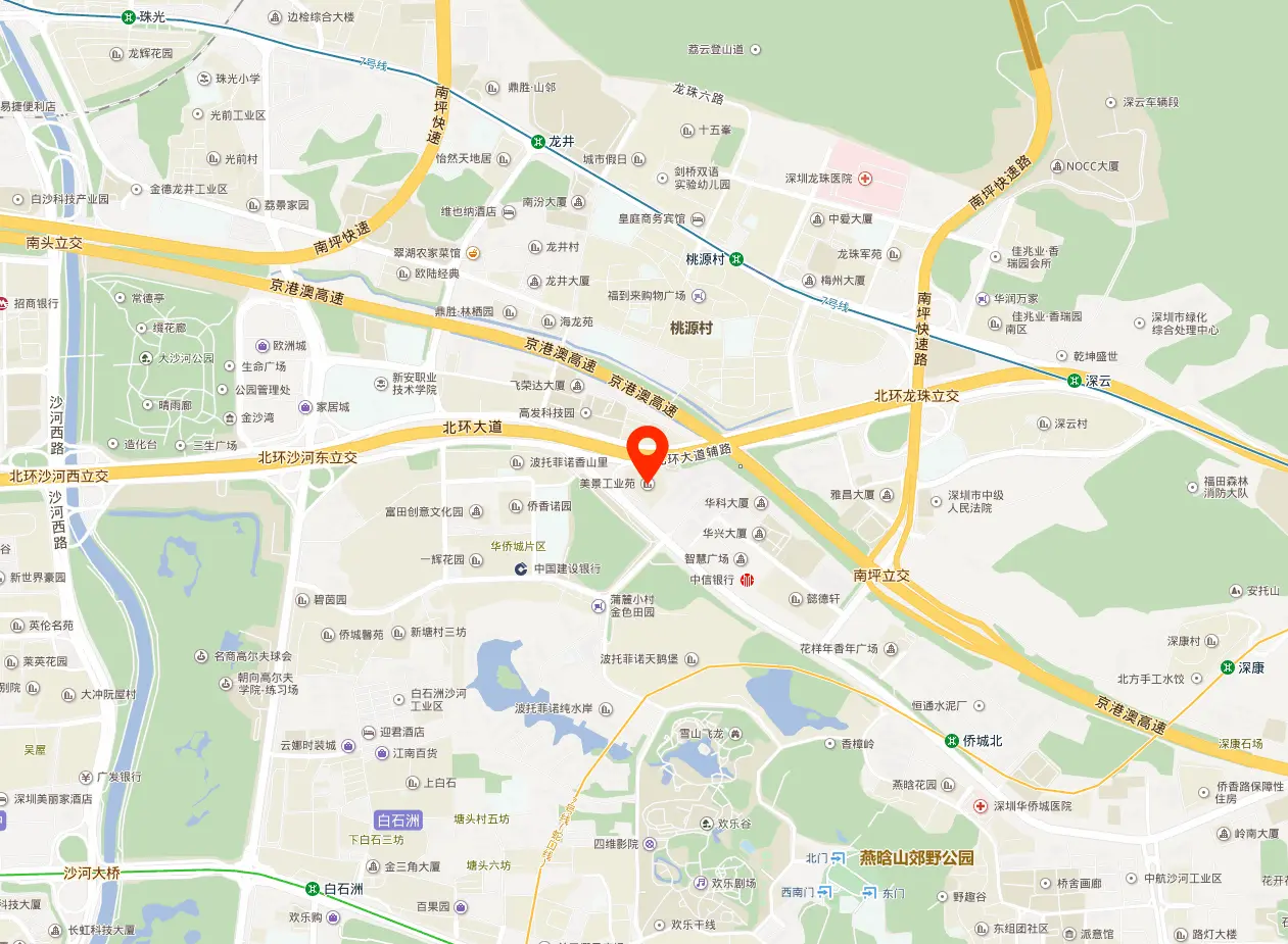 绿景美景广场地图位置